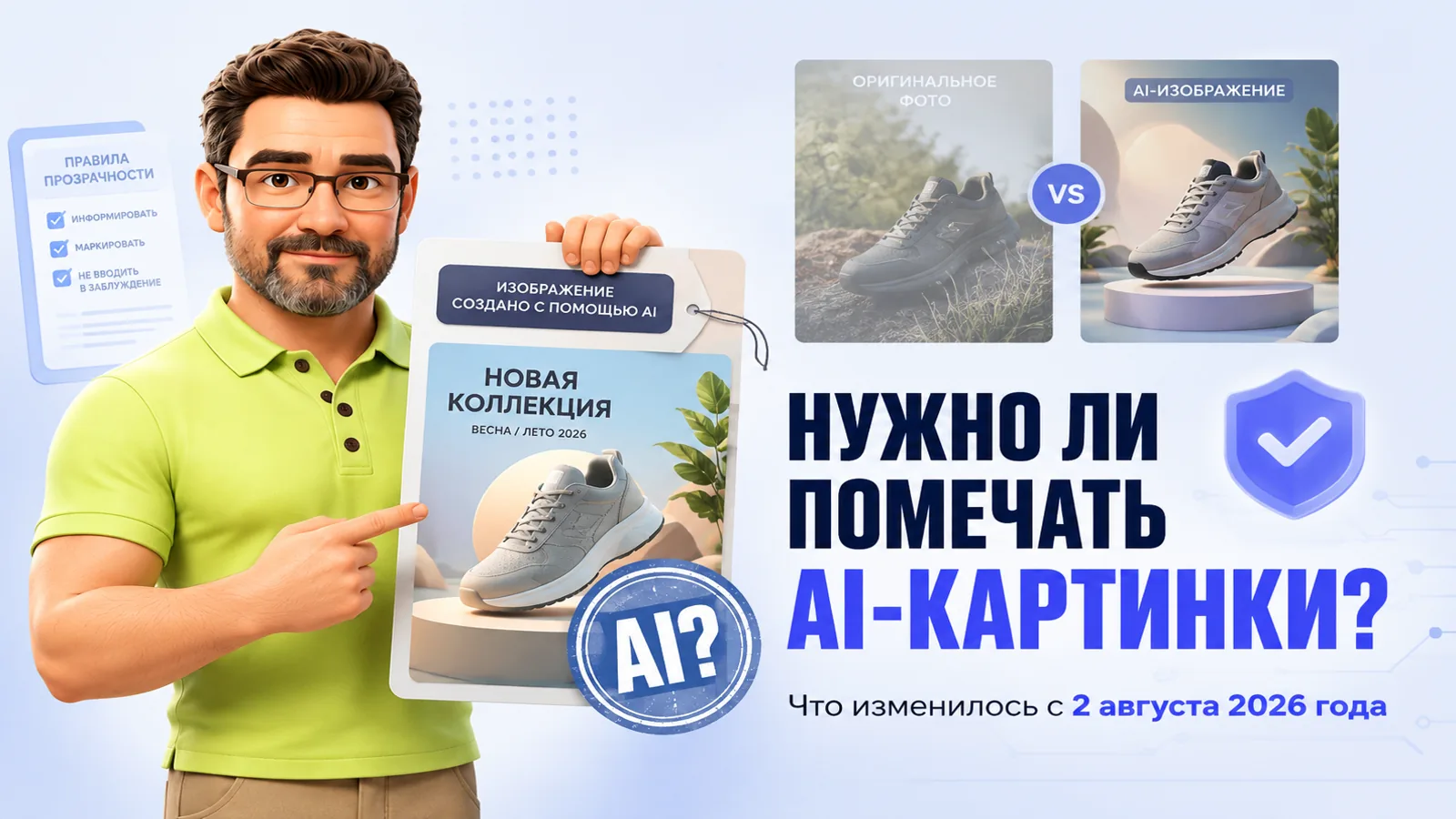 Нужно ли помечать AI-картинки: что изменилось с 2 августа 2026 года